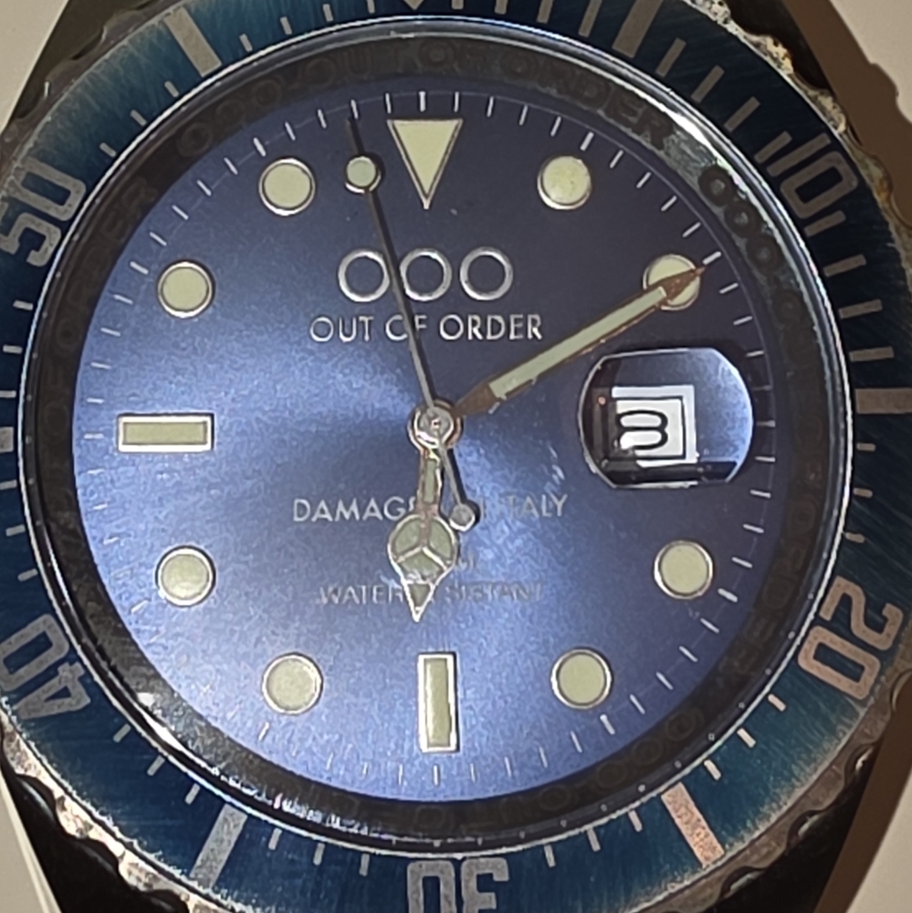 Out of Order Blue and Black Watch - Picture 9 of 13